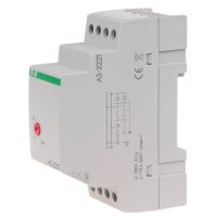 Automat schodowy z funkcją sygnalizacji wyłączenia oświetlenia i przeciwblokady AS-222T 230V/16A DIN | AS-222T F&F