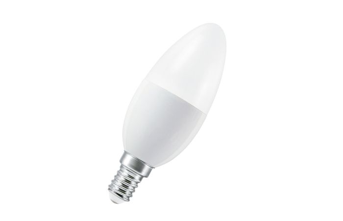 Lampa LED CLB40 DIM 4.9W 470lm 827 2700K FR E14 świeczka matowa ściemnialna | 4099854044052 Ledvance