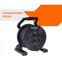 Przedłużacz jednofazowy typ XREEL 25m OW3*1,5 4GS IP20