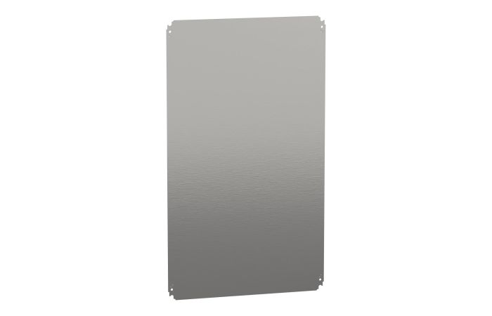 Płyta pełna montażowa 1000x600mm (WxS) wykonana z arkusza stali galwalnicczej, S3D, Thalassa | NSYMM106 Schneider Electric