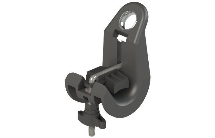 Uchwyt przelotowy z tworzywa 2/4x16-120mm2 Z2050 | Z2050 ALPAR