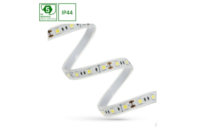 Taśma LED 5050 60LED 48W 4200lm 87lm/W WW 3000K 12V IP44 w silikonie (rolka 5m) 5 lat gw. | WOJ+12215 Wojnarowscy