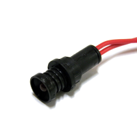 Kontrolka diodowa klosz 5 mm, 230V Klp5R/230V czerwona | 84505001 Simet