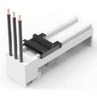 Adapter do szyn 32A z regulowanymi szynami montażowymi i kablami 6mm2 32441 | 32441 Eldon