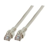 Patchcord RJ45 SF/UTP kat. 5e PVC CCA szary 0,25m | PC-5ESFTPPVC-GY0.25 C C Partners