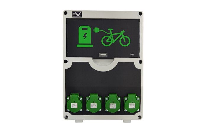 Stacja do ładowania rowerów elektrycznych 4x230V 2137 | DV-2137 Doktorvolt