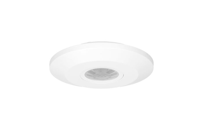 Czujnik ruchu 360st. IP20, 2000W, ultra płaski - 2,5cm, biały, natynkowy, PIR | OR-CR-241 Orno