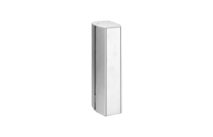 Minikolumna owalna 2-stronna, wys.210mm 110x80mm, 2x4xK45, aluminium ALK724/8 Simon Connect | ALK724/8 Kontakt Simon