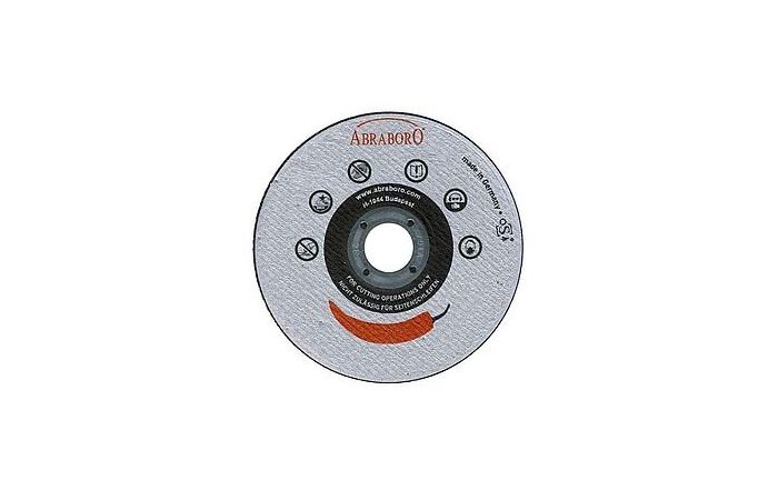 Tarcza korundowa 125x1,0 Abraboro, inox Quality | AB12501001 Lange Łukaszuk