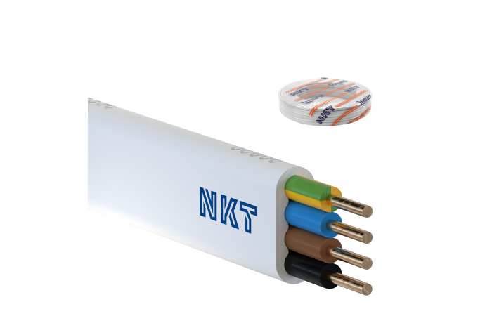 Przewód instalacyjny YDYP żo 4x1,5 450/750V lumen /100m/ KRĄŻEK | 172153017C0100 Nkt