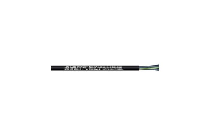 Przewód sterowniczy bezhalogenowy OLFLEX CLASSIC 130 H 3G1,5 0,6/1KV czarny BĘBEN | 1123419 Lapp Kabel