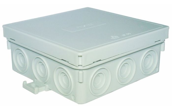 Puszka PFRAD 100100 100x100x42mm IP54/55, n/t, 12 wpustów, 051477 | 05101111 PROTEC.class