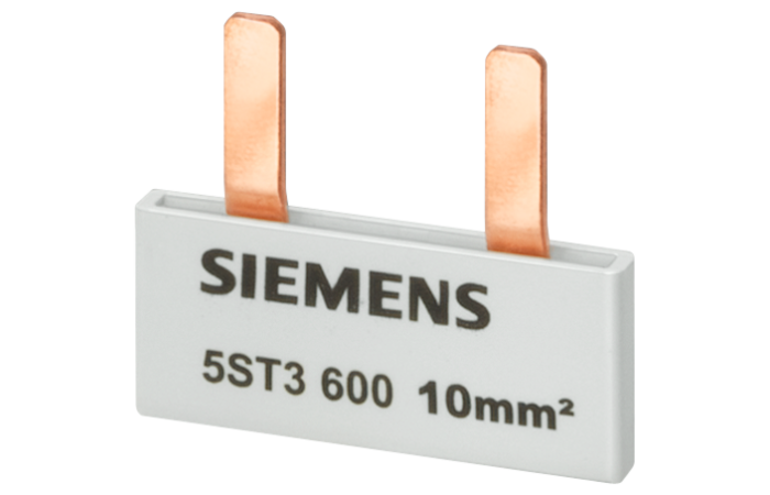 Szyna łączeniowa grzebieniowa 10 mm2, 1-faz., 12x 1-faz., 212 mm | 5ST3602 Siemens
