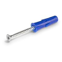 Kołek uniwersalny UNO Rawlplug UNO-08+560 8 mm z wkrętem 5,0x60 mm (100 szt.) – do podłoży pełnych i | UNO-08+560 Rawlplug