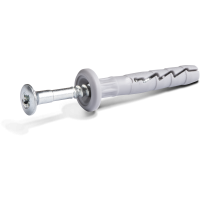 Kołek szybkiego montażu 6x40mm nylonowy z kołnierzem FX-N-K . | R-FX-N-06K040 Rawlplug