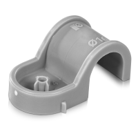 Uchwyt do rurek Rawlplug R-SC40-PCS-20 20 mm pojedynczy posadzkowy (80 szt.) | R-SC40-PCS-20 Rawlplug