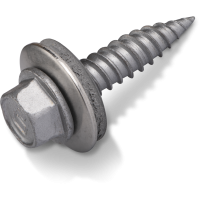 Wkręt samowiercący ze stali nierdzewnej A2 do mocowania blach typ OC 6,0x25 mm z podkładką S16 - opa | R-OCF-60025S16 Rawlplug