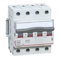 Rozłącznik izolacyjny modulowy FR 304 40A 4P | 406486 Legrand