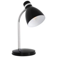 Lampka biurkowa Zara HR-40-B 40W E14, czarna | 7561 Kanlux