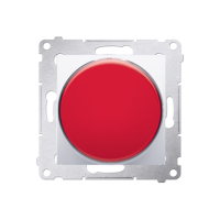 Sygnalizator świetlny LED, światło czerwone, 230V~, biały, DSS2.01/11, Simon 54 | DSS2.01/11 Kontakt Simon