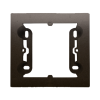 Puszka n/t 1-krotna do ramek PREMIUM. Głębokość 35mm, brąz mat DPN1/46 Simon 54 Premium | DPN1/46 Kontakt Simon