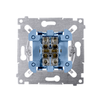 Przycisk podwójny zwierny (mechanizm) 10AX, 250V, szybkozłącza SP2M Simon 54 | SP2M Kontakt Simon