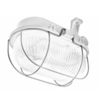 Oprawa kanałowa OVAL LED EVO HV 5W 170mm 580lm 840 siatka metalowa popielata klosz szklany | 911118 Lena Lighting