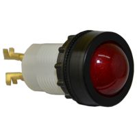 Lampka sygnalizacyjna D22S 24-230V, Fi-22mm, uniwersalna, z przyłączami wsuwkowymi, czerwona | W0-LD-D22S C Promet