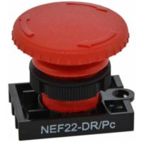 Napęd przycisku awaryjnego ryglowanego NEF22-DR/P, odblokowywany przez przekręcenie czerwony | W0-N-NEF22-DR/P C Promet