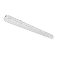 Oprawa hermetyczna Fibra LED Premium 95x1272mm 26W 4000K 4040lm, szara | DT009.2211.840.A000 Plexiform