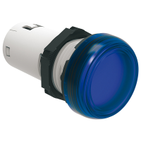 Lampka LED, jednoczęściowa, kolor niebieski, 24VAC/DC | LPMLB6 Lovato Electric