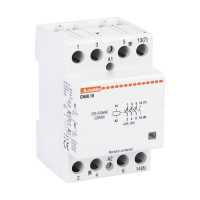 Stycznik modułowy CN40.10, 40A w AC1, cewka 220-230VAC/DC, 4P 4NO | CN4010220 Lovato Electric