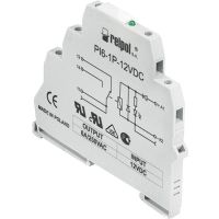 Przekaźnik interfejsowy wąskoprofilowy 1P 230V, 50mA, IP20, PI6-1P-230VAC/DC-01 (SZARE) (CE) | 858560 Relpol