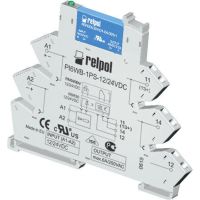 Przekaźnik Interfejsowy 6A 24VDC IP20, PIR6WB-1PS-24VDC-R (SZARE) | 857485 Relpol