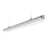 Oprawa hermetyczna ATLANTYK 2.0 OPTI LED 1245 ED 6200lm/840 PC IP65 2xAS | 090400.5L12.115 Lug Light