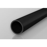 Rura przyłączeniowa sztywna UV RPS-UV (RHDPE) 75/4 - 6M, czarna (6m) | 11114 TT Plast