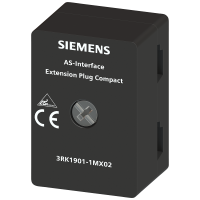 Wtyczka przedłużacza AS-i, podwajanie długości kabla do 200m, IP67 | 3RK1901-1MX02 Siemens