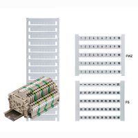 Oznacznik złączki DEK 5 FW 51-100 Dekafix 5x5mm biały | 0473460051 Weidmuller