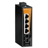 Switch, przełącznik sieciowy niezarządzany, IE-SW-BL05-4TX-1SC, Fast Ethernet, 4xRJ45, IP30 | 1240890000 Weidmuller