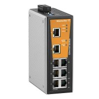 Switch, przełącznik sieciowy zarządzany, IE-SW-VL08MT-8TX, Fast Ethernet, 8xRJ45, IP30 | 1240940000 Weidmuller