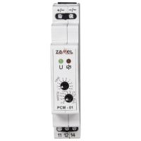 Przekaźnik czasowy 24V AC/DC typ: PCM-01/24V | EXT10000073 Zamel