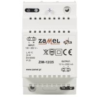 Zasilacz impulsowy 12VDC 2,0A typ: ZIM-12/25 | EXT10000160 Zamel