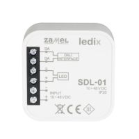 Sterownik DALI-PWM dopuszkowy jednokolorowy typ: SDL-01 | LDX10000050 Zamel