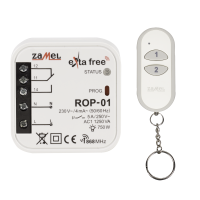 Zestaw sterowania bezprzewodowego - uniwersalny RZB-05 | EXF10000077 Zamel
