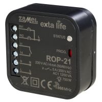 Odbiornik radiowy 1-kanałowy dopuszkowy dwukierunkowy ROP-21 | EXL10000001 Zamel