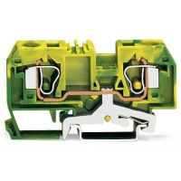 Złączka 2-przewodowa PE 10mm2, żółto-zielony | 284-907/999-950 Wago