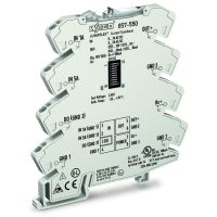 Przetwornik pomiarowy prądu 0-1A AC/DC, 0-5A, jasnoszary, JUMPFLEX | 857-550 Wago