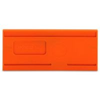 Ścianka rozdzielająca 2mm wystająca, pomarańczowa | 880-329 Wago