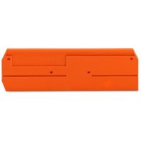 Ścianka końcowa/wewnętrzna, 2,5mm, pomarańczowa | 880-346 Wago