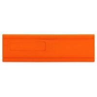 Ścianka rozdzielająca 2mm wystająca, pomarańczowa | 880-347 Wago